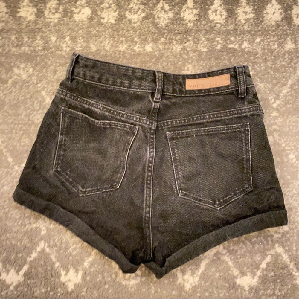 White Fox denim shorts